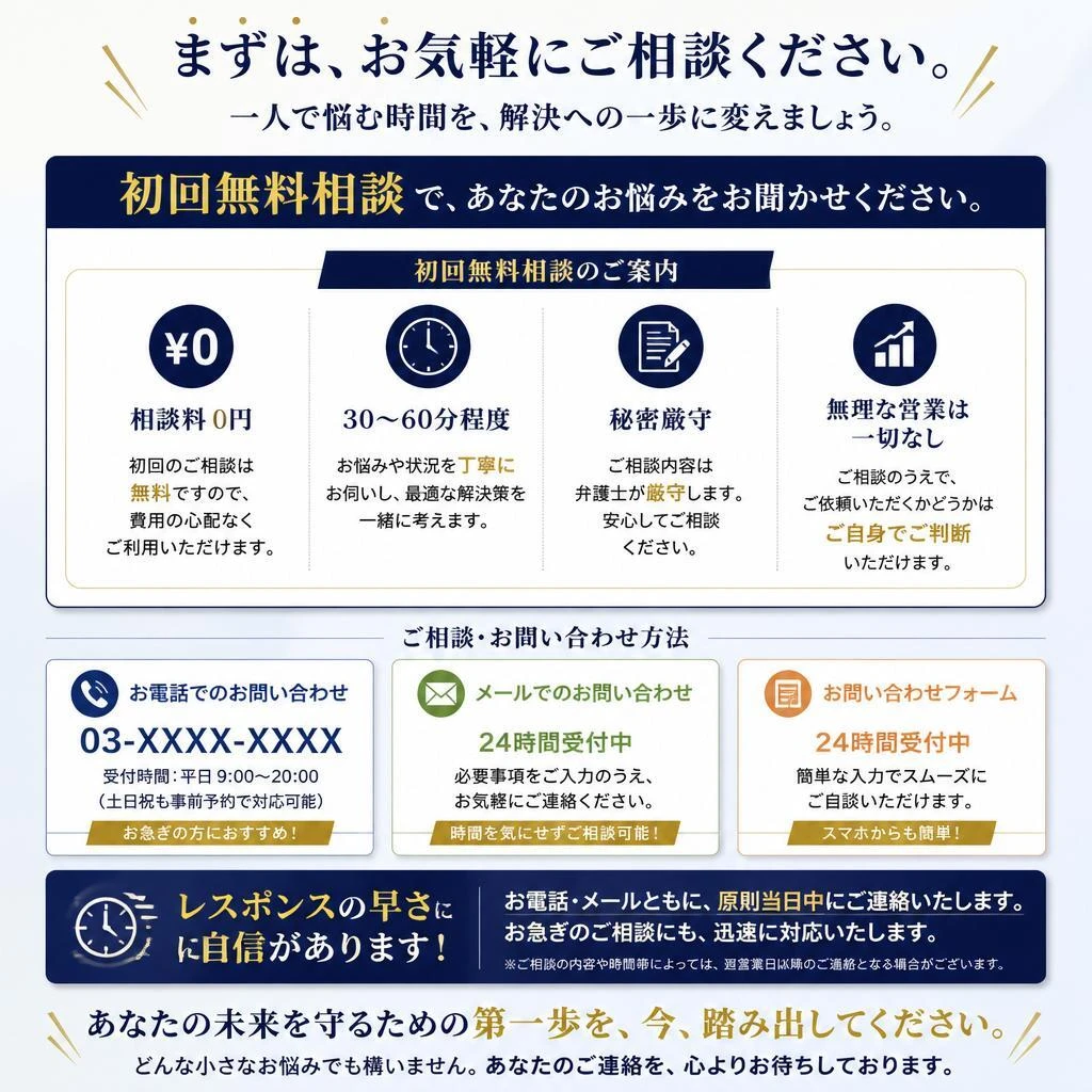 無料相談のご案内